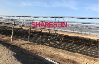 Farmland solar mounting